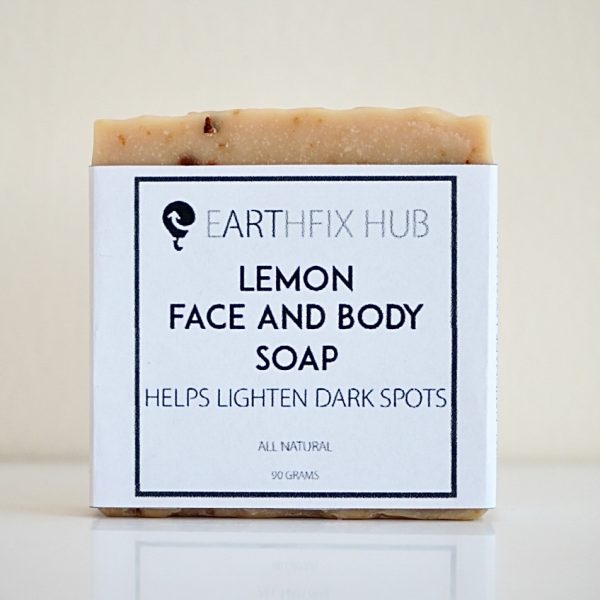 lemon face and body soap