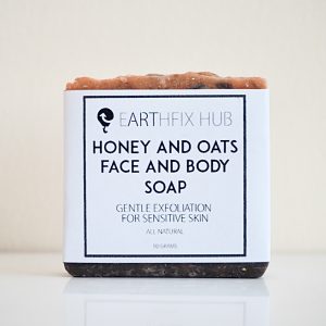 honey and oats soap