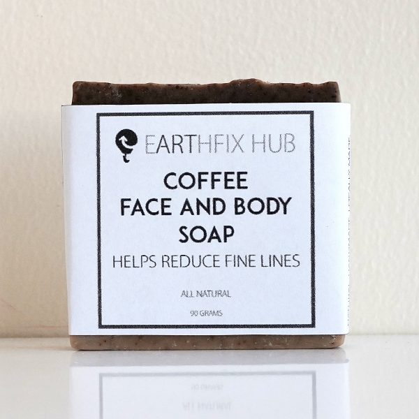 coffee face and body soap