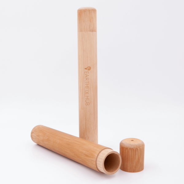 Bamboo Toothbrush Case