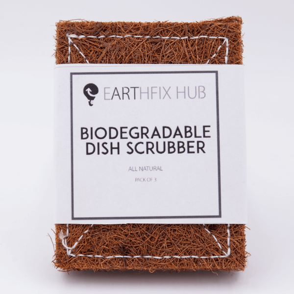 Biodegradable Dish Scrubber (Pack Of 3)