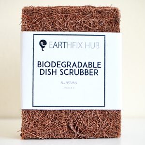 biodegradable dish scrubber