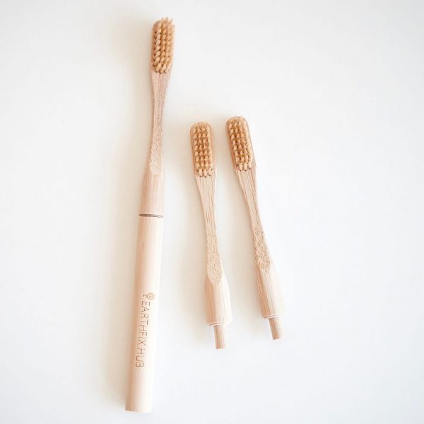detachable bamboo toothbrush