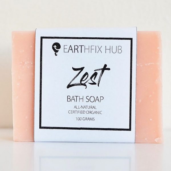 vegan bath soap – zest