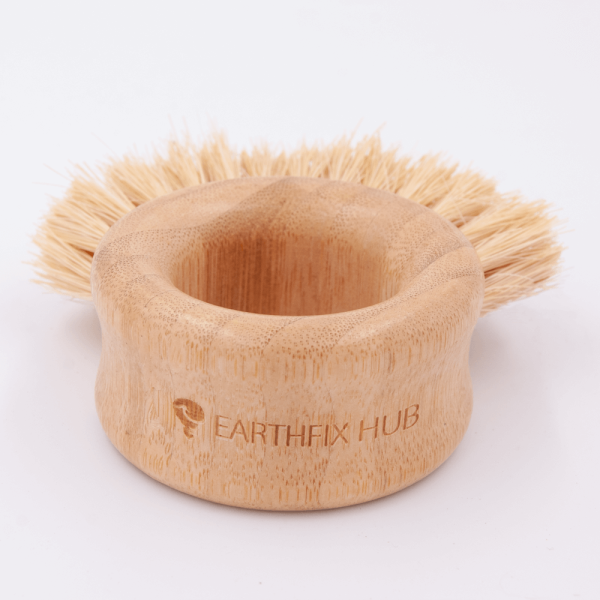 Circular Cleaning Bamboo Brush (Pots, Dishes & Sinks) - Image 2