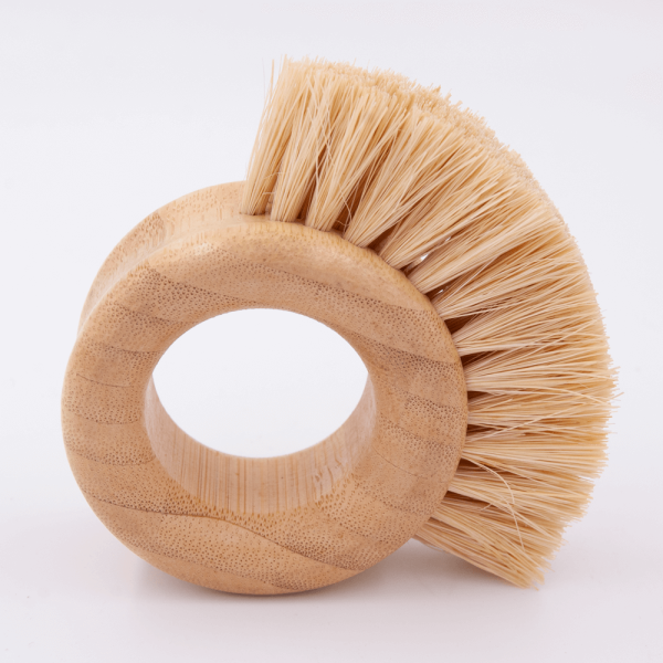 Circular Cleaning Bamboo Brush (Pots, Dishes & Sinks) - Image 4